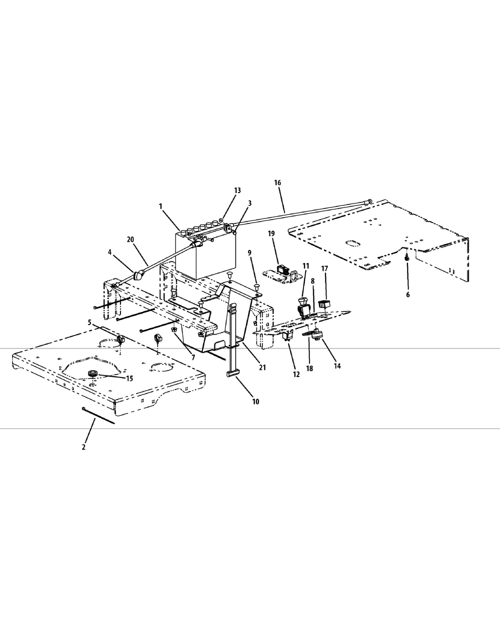 Kohler Electrical Assembly Diagram and Parts List for L60-KH (53AH8CTD050-27HP)(2011) Cub Cadet Lawn Tractor